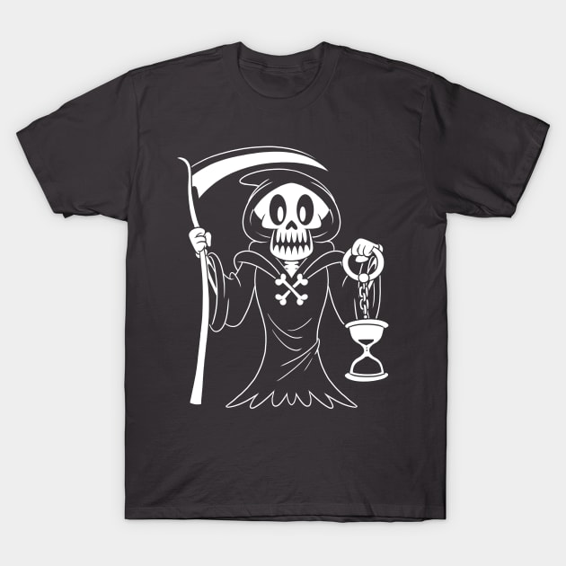 That's all Dude Grim Reaper Death 30s Old Cartoon Halloween Party Gift T-Shirt by Juandamurai